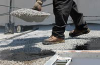 find rated Hewood flat roofing replacement companies